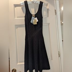 Torn By Ronny Kobo Black A line Dress